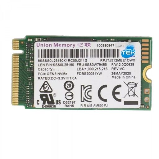 SSD Union 512GB NVME M2 2242