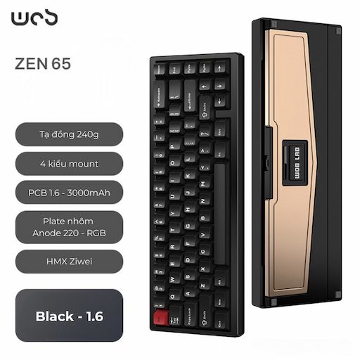 Bàn Phím cơ WOB Zen65 Limited Edition