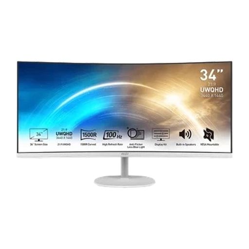 MSI PRO MP341CQW (34 INCH/UWQHD/VA/100HZ/1MS/Loa/Cong)