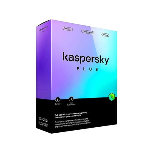 Phần mềm Diệt Virus Kaspersky Plus 1U (1 thiết bị/ 12 tháng)