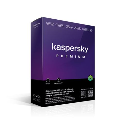Phần mềm Diệt Virus Kaspersky Premium (1 thiết bị/ 12 tháng)