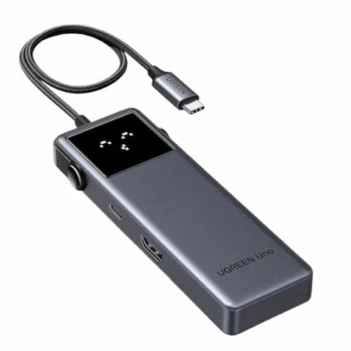 Cổng chuyển Hub Ugreen Uno 6 trong 1 USB-C PD 100W 35998