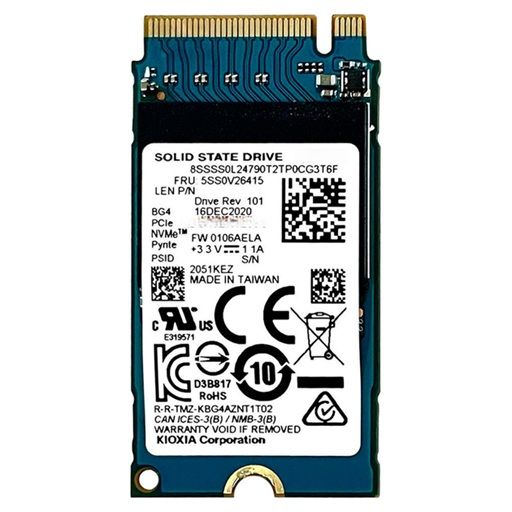 SSD Kioxia 256GB NVME M2 2242