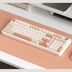 Bàn phím cơ Monka K100 (Orange - Mới, Full box, Nhập khẩu)