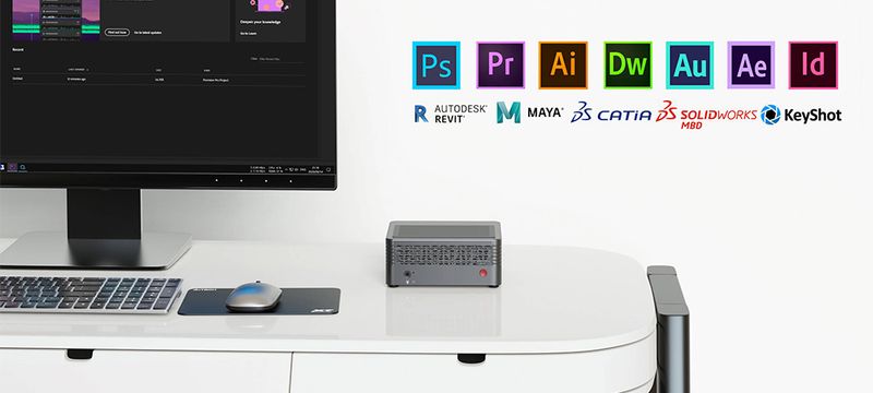 Đây là chiếc mini PC nhỏ nhất thế giới được trang bị card đồ họa rời