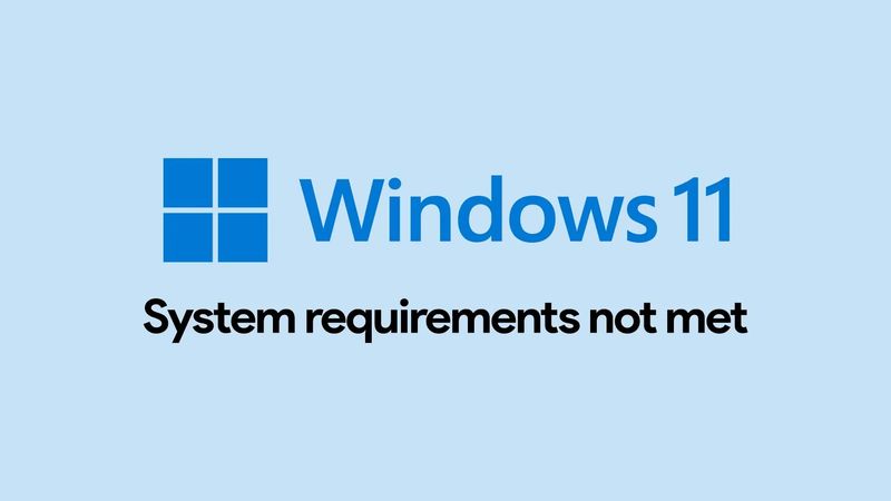 Che lấp nội dung và đây là cách tắt “System Requirements Not Met” hiển thị trên màn hình Windows 11