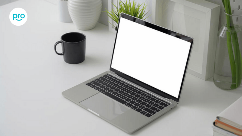 Màn hình laptop bị trắng nguyên nhân do đâu và cách khắc phục