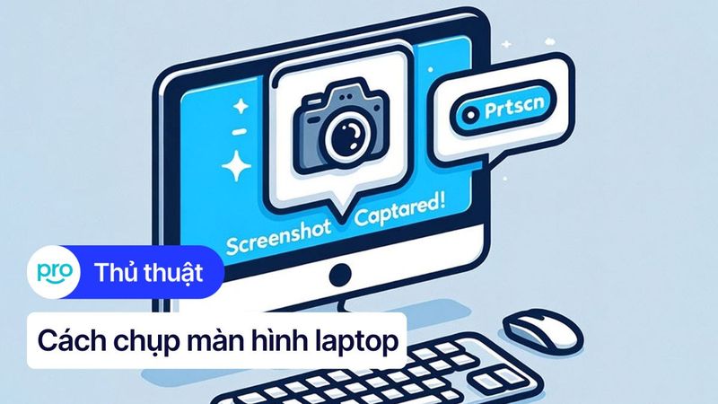 Cách chụp màn hình máy tính, laptop (Win 10, 11, MacOS)