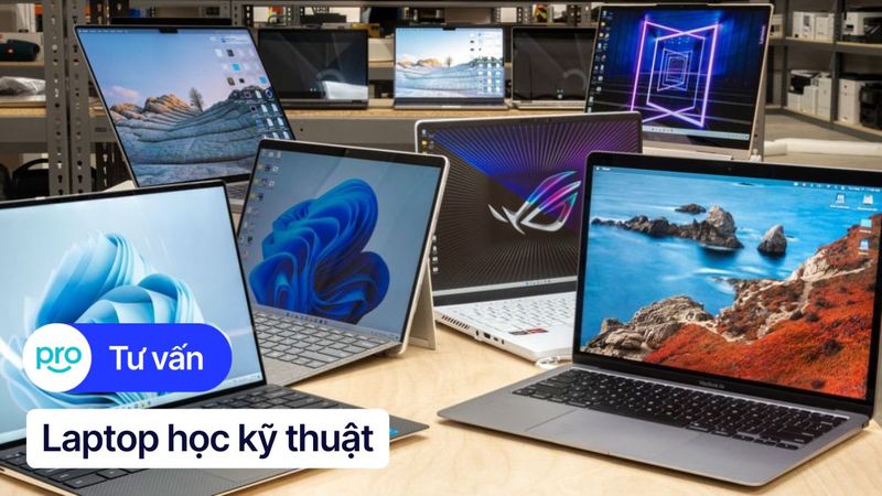 TOP 10 laptop cho sinh viên kỹ thuật chạy mượt, giá tốt 2025