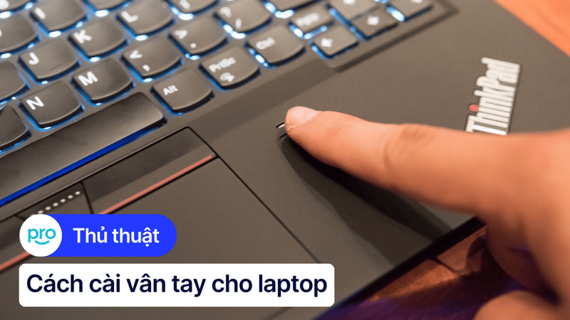 Cách cài vân tay cho laptop Windows 11, 10 nhanh, đơn giản