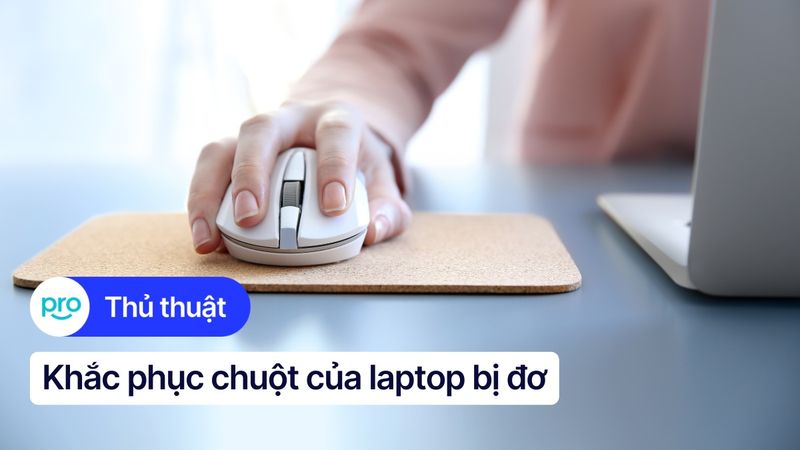 Cách khắc phục chuột laptop bị đơ, lag, không hoạt động tại nhà