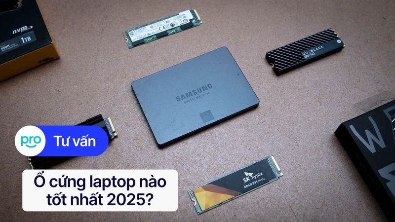 Ổ cứng laptop nào tốt nhất 2025? Tư vấn chuyên gia - Chọn theo nhu cầu!