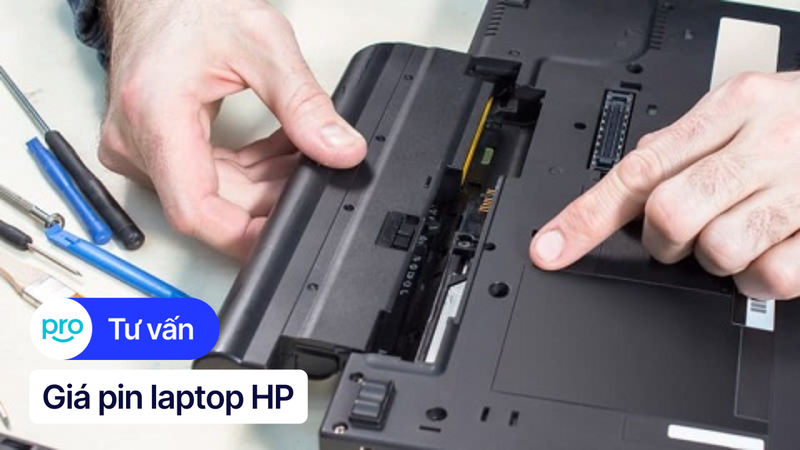 Thay pin laptop HP bao nhiêu tiền? Bảng giá chi tiết 2025