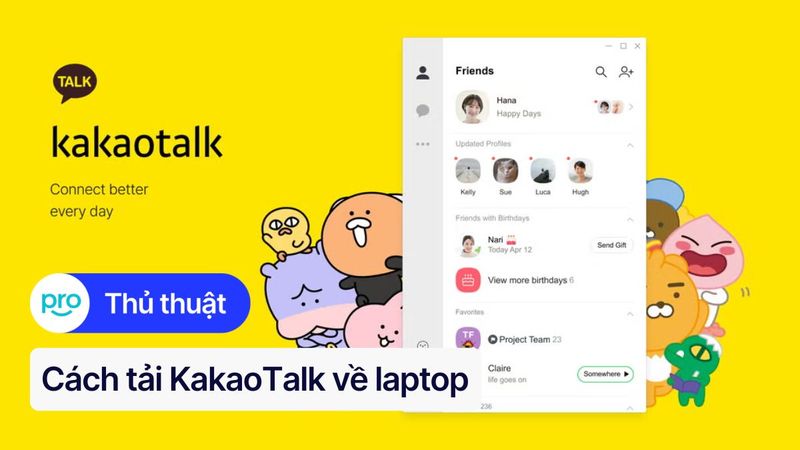 Tải KakaoTalk Về Laptop Windows & macOS - Hướng Dẫn Chi Tiết 2025
