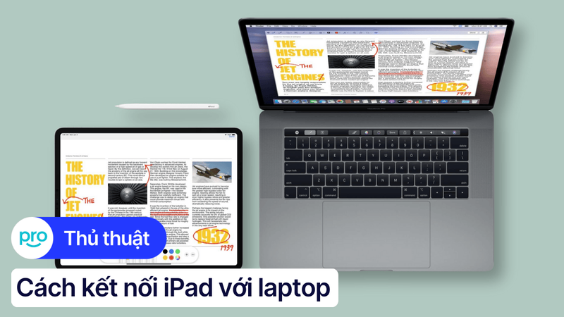 3 Cách kết nối iPad với laptop Windows và MacBook đơn giản