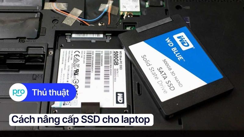 Lợi ích khi nâng cấp SSD cho laptop và cách nâng cấp chi tiết