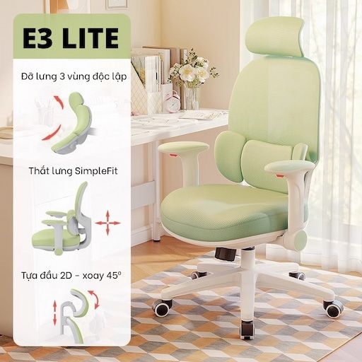 Ghế Công Thái Học Manson E3 Lite