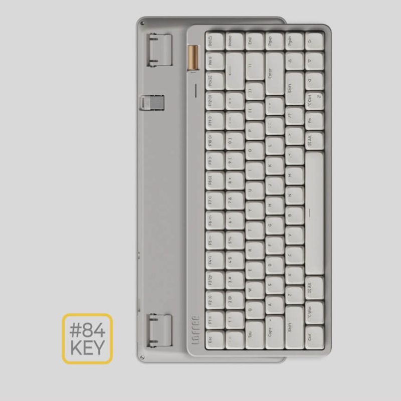 値下げ【純正ケース付】Lofree Flow Lite 84 グレー 楽天ビック｜【エントリーで最大全額ポイント還元｜7/18迄