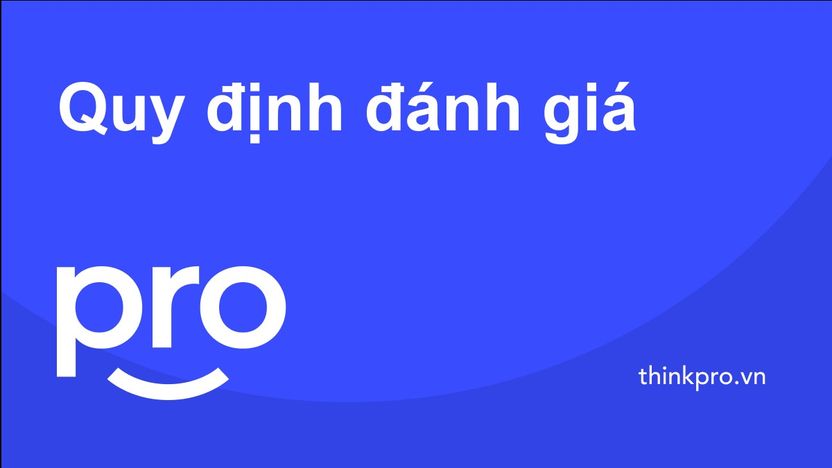 Quy định đăng đánh giá trên website thinkpro.vn