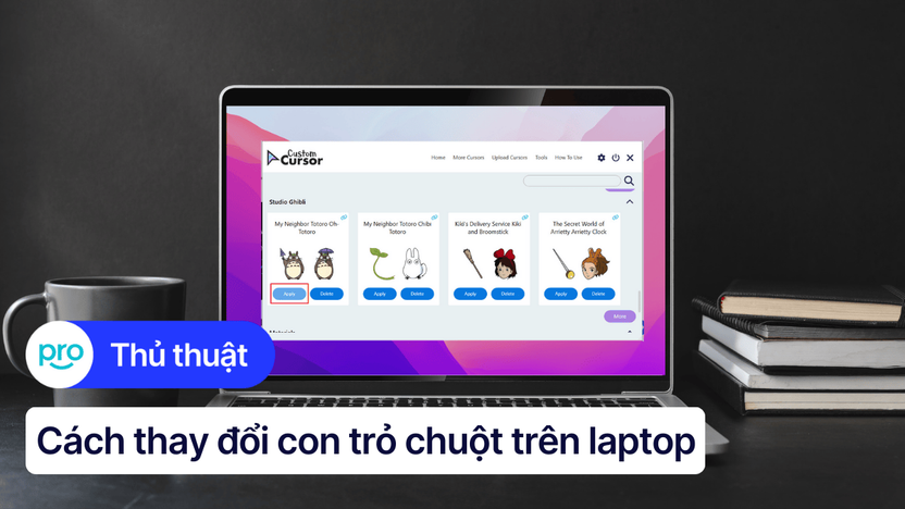 Cách thay đổi con trỏ chuột trên laptop Windows 10, 11 đơn giản