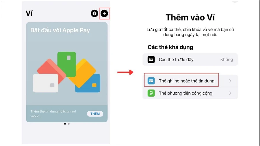 Hướng dẫn thêm thẻ vào Apple Pay trên iPhone
