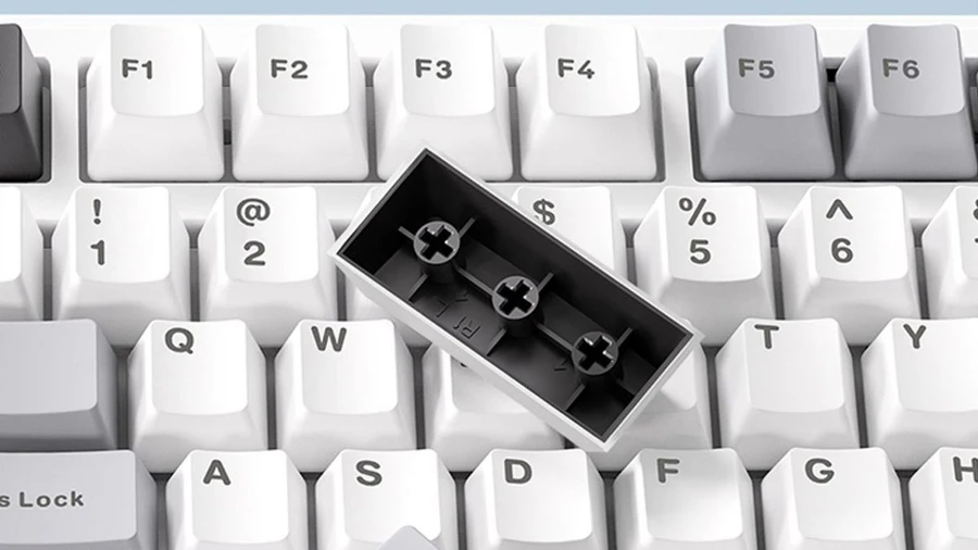Keycap của bàn phím cơ Aula F99 được chế tác từ nhựa PBT bền bỉ và chống mài mòn, chống biến dạng hiệu quả