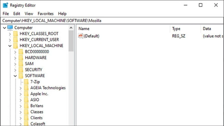 Truy cập đường dẫn HKEY_CURRENT_USER\Control Panel\Desktop