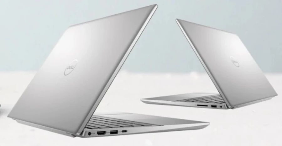 Các cổng kết nối trên laptop Dell Inspiron 14 Plus 7440, bao gồm USB Type-C, USB Type-A, HDMI, jack âm thanh và khe đọc thẻ nhớ.