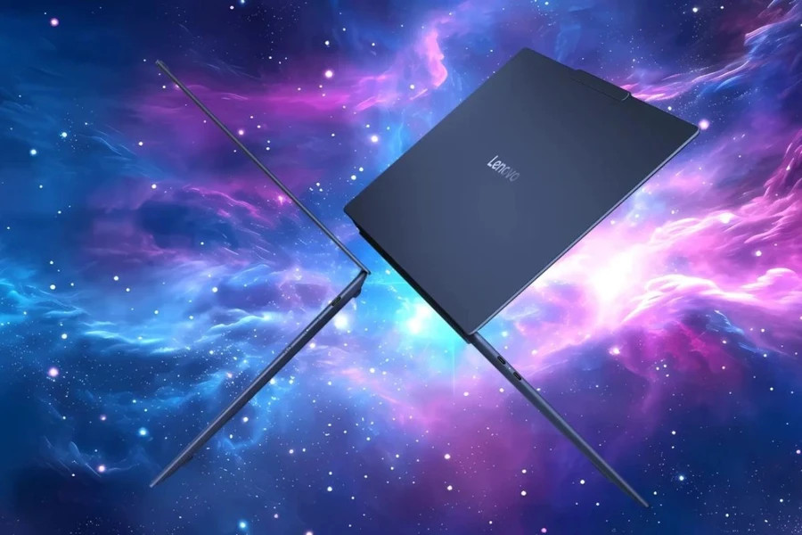 Yoga Pro 7 14IMH9 83E2005DVN có ngoại hình sang trọng với gam màu Tidal Teal độc đáo