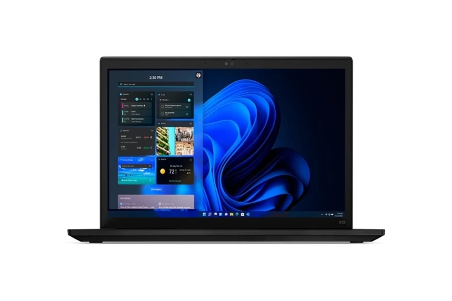 Màn hình ThinkPad X13 Gen 3 13.3 inch, độ phân giải 1920x1200, tỉ lệ 16:10, IPS, 350 nits, chống lóa.