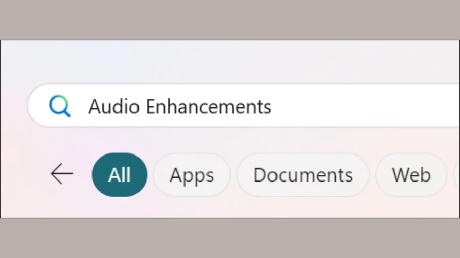 Tìm kiếm Audio Enhancements