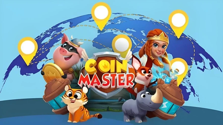 Coin Master là nơi bạn có thể xây dựng ngôi làng của riêng mình