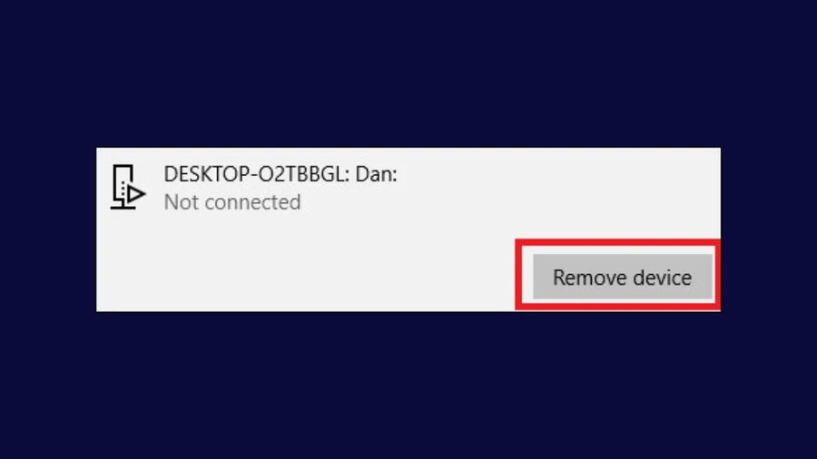 Remove device