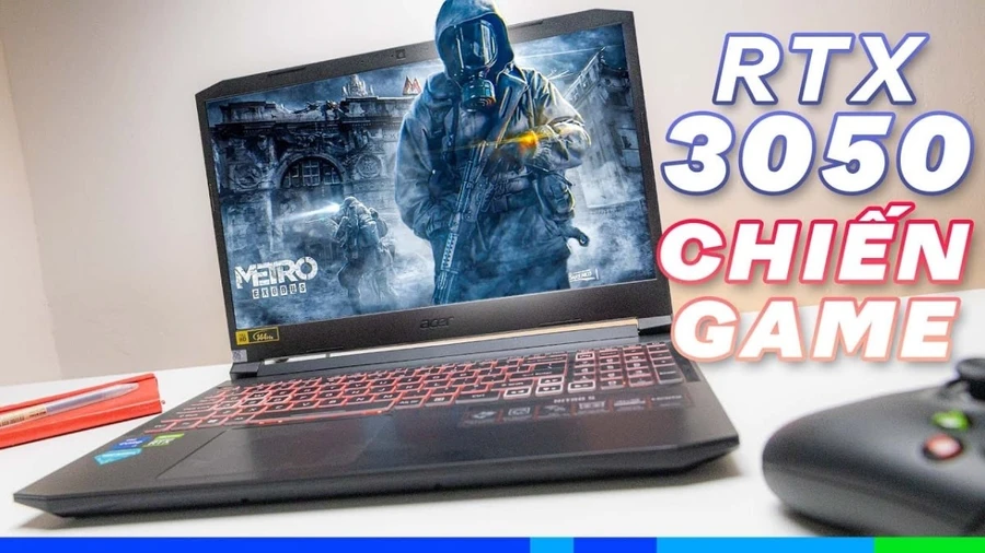 RTX 3050 mạnh mẽ hơn, hỗ trợ Ray Tracing và DLSS, mang lại trải nghiệm hình ảnh vượt trội