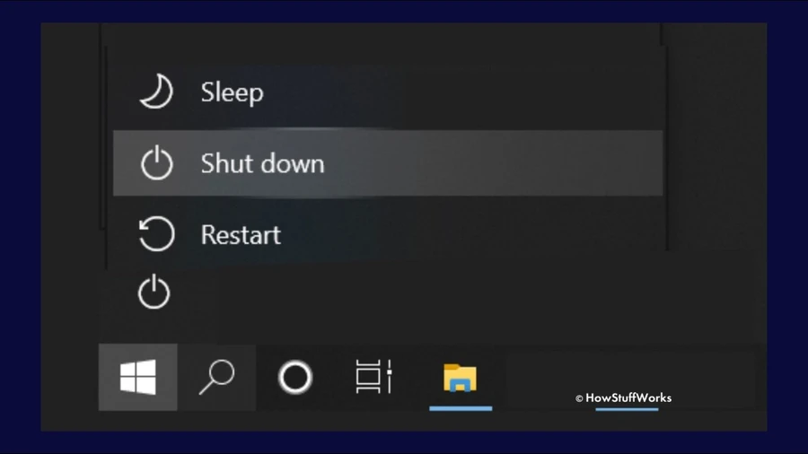 Nhấn tổ hợp phím Windows + X