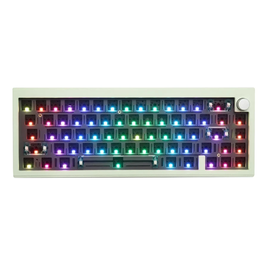 Đèn LED RGB South-Facing mang lại ánh sáng cuốn hút cho bàn phím CIDOO V65 v3