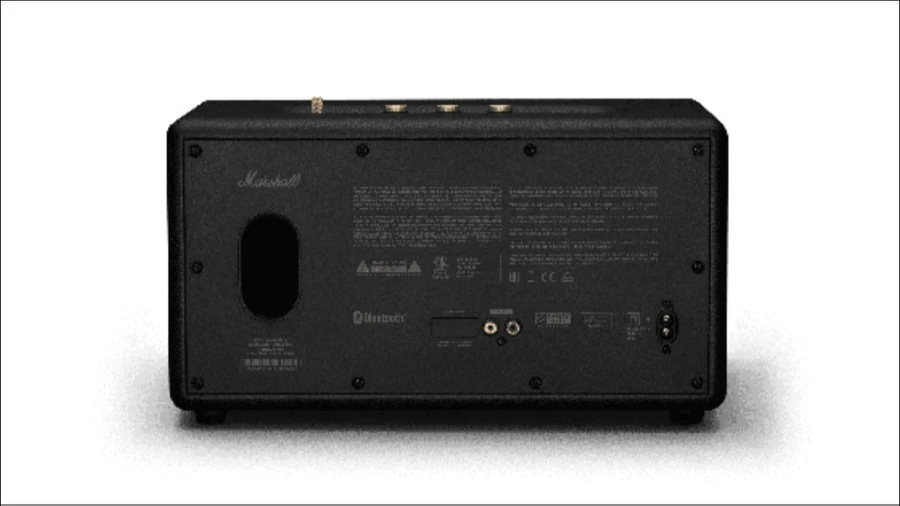 Marshall Stanmore 3 có thể nghe nhạc trực tiếp từ đầu đĩa than, đầu CD