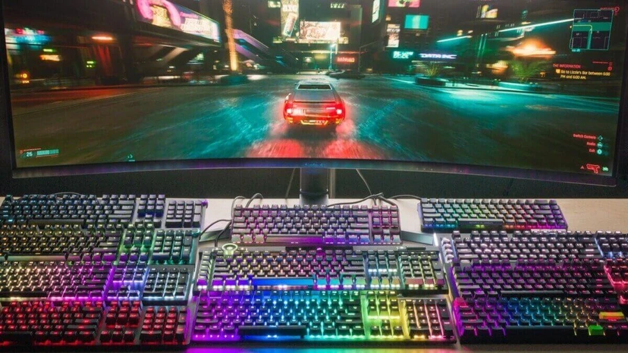 Bàn phím cơ switch quang học cho trải nghiệm game tốt và mượt mà hơn