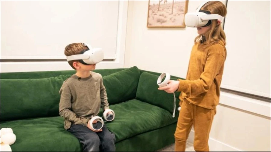 Trẻ em sử dụng kính VR quá nhiều có thể gây tổn thương tế bào thần kinh