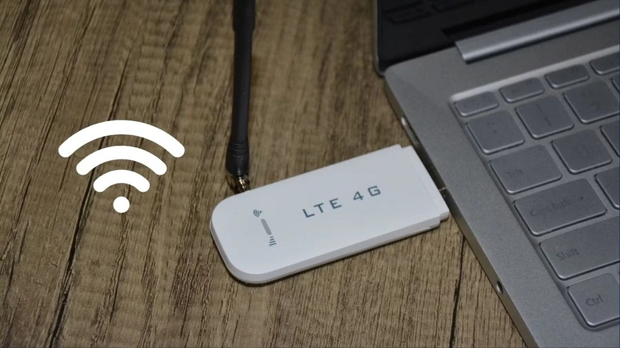 Chỉ cần cắm USB 4G vào laptop là bạn đã có thể online