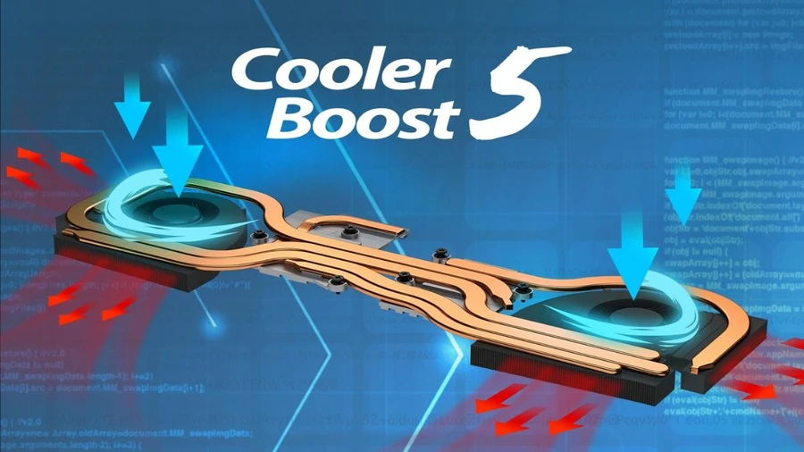 Các công nghệ tản nhiệt tiên tiến như Cooler Boost 5 của MSI hay WindForce của Gigabyte sẽ giúp máy hoạt động mát mẻ, êm ái hơn, tránh hiện tượng quá nhiệt khi sử dụng lâu dài.