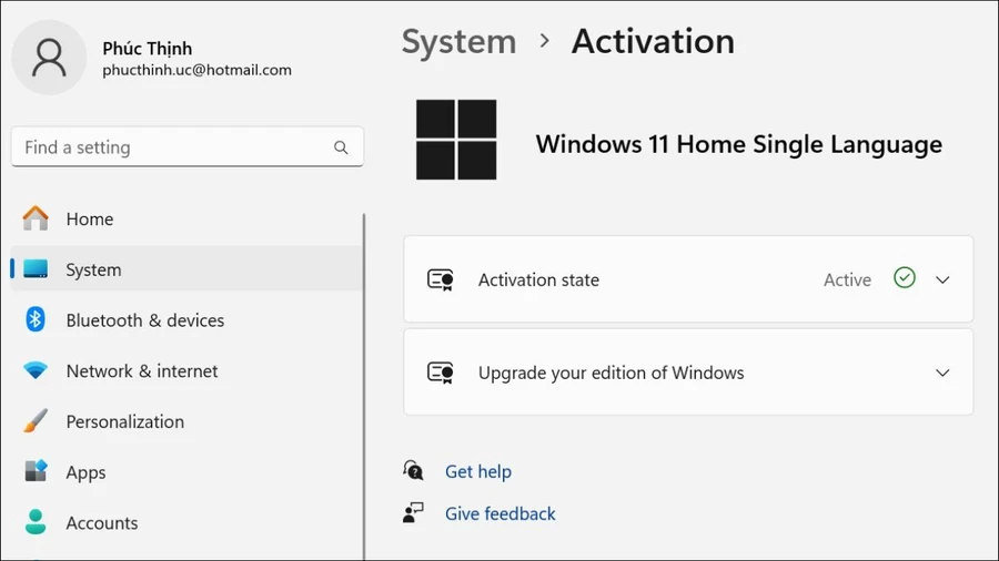 Kiểm tra thời hạn bản quyền Windows