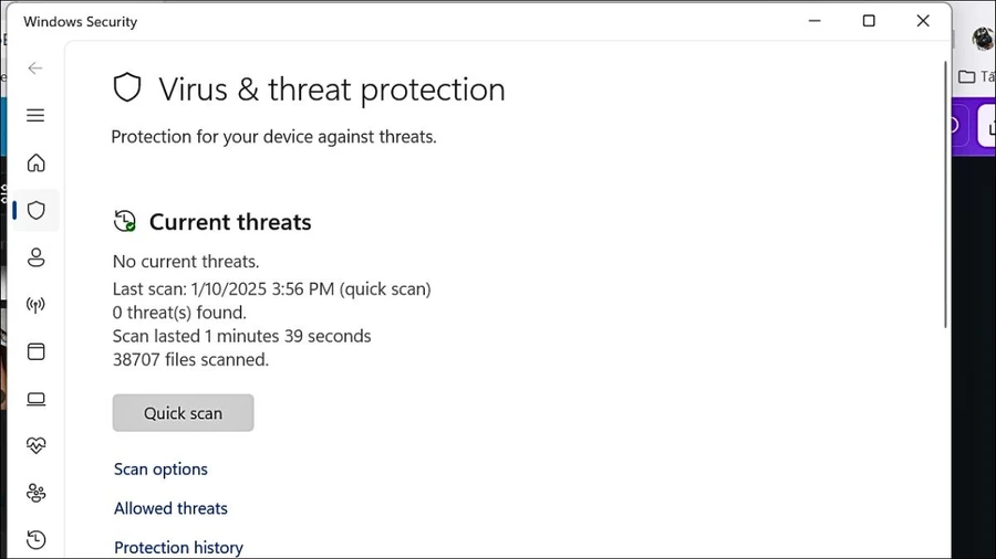 Cài đặt phần mềm diệt virus