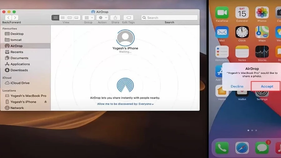 Trên iPhone, bạn mở Cài đặt (Settings), chạm vào tên bạn ở đầu màn hình, sau đó chọn iCloud.