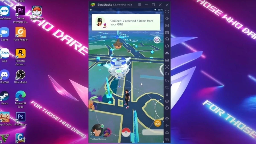 Thế giới Pokemon rộng lớn đã mở ra trước mắt! Hãy sử dụng Fake GPS Location - GPS JoyStick để di chuyển, bắt Pokemon, ghé thăm các PokeStop và chinh phục các Gym ngay trên máy tính của bạn.