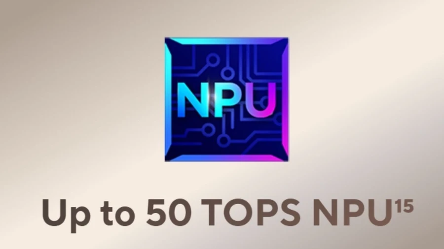 Với hiệu năng 50 TOPS, NPU này hỗ trợ xử lý AI hiệu quả