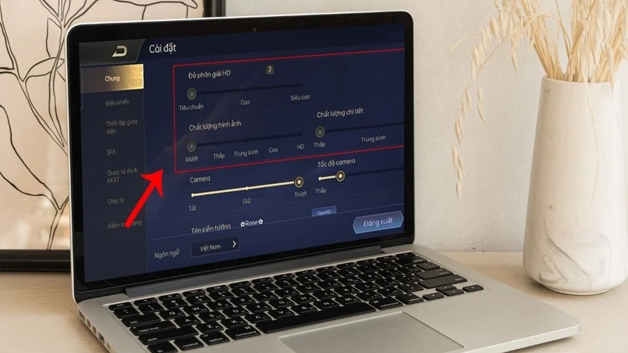 Có thể tối ưu laptop chip U chơi game bằng cách giảm cài đặt đồ họa game