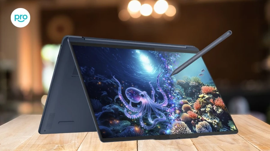 Lenovo Yoga 9i 2-in-1 2025 là một chiếc Copilot+ PC được thiết kế đặc biệt cho những người sáng tạo