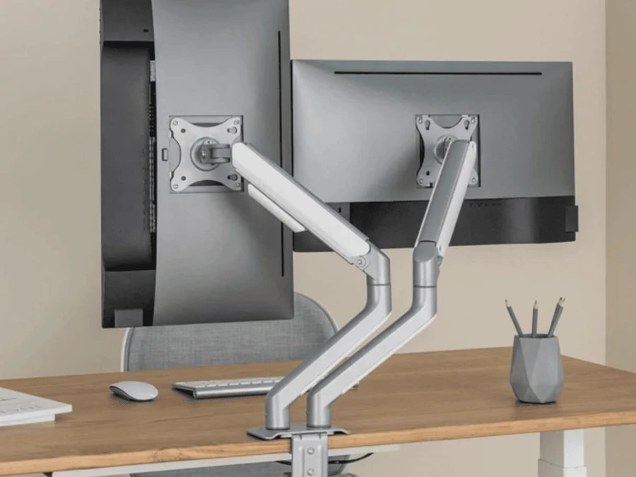 Tay đỡ màn hình Arm Human Motion T6 Pro - Dual với 3 khớp nối linh hoạt