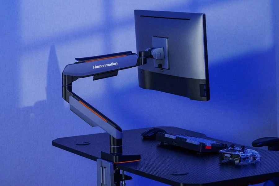 Arm T9 Pro với công nghệ Piston HumanForce 3.0, 3 khớp nối, nâng hạ màn hình 17-49 inch, tải trọng 20kg.